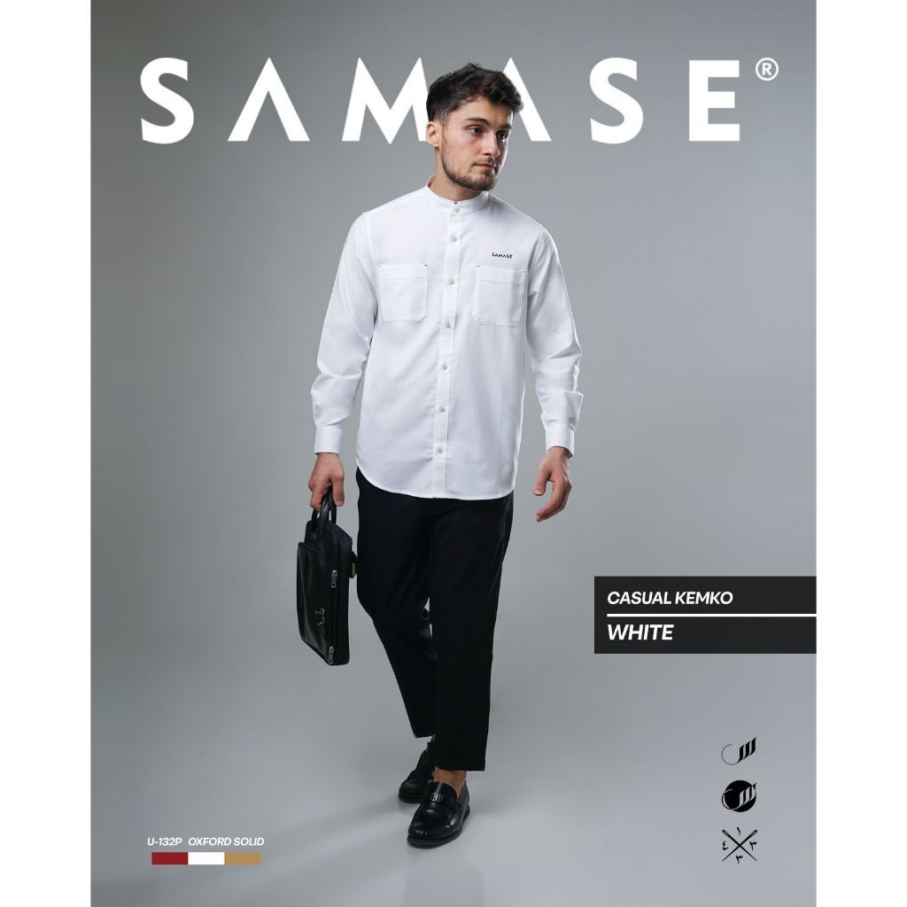 SAMASE KEMKO KEMEJA KOKO KEMKO PANJANG U132P