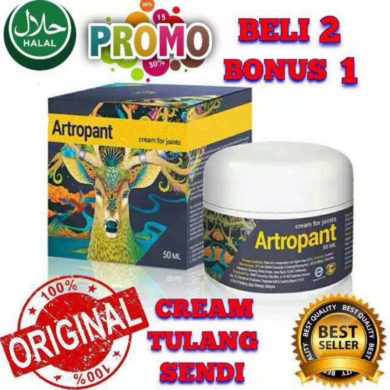 Obat Artropant Obat Tulang Dan Sendi Cream Artropant Obat Sendi Asli Original (isi 500ml)...