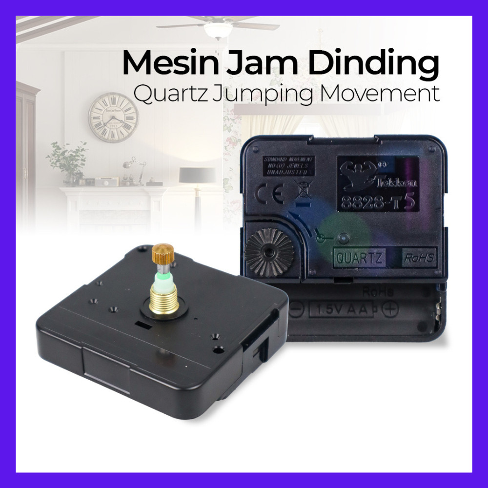 Piongpiaa-Mesin Jam Dinding DIY mesin jam dinding /mesin jam dinding standar MESIN JAM DINGDING-COD