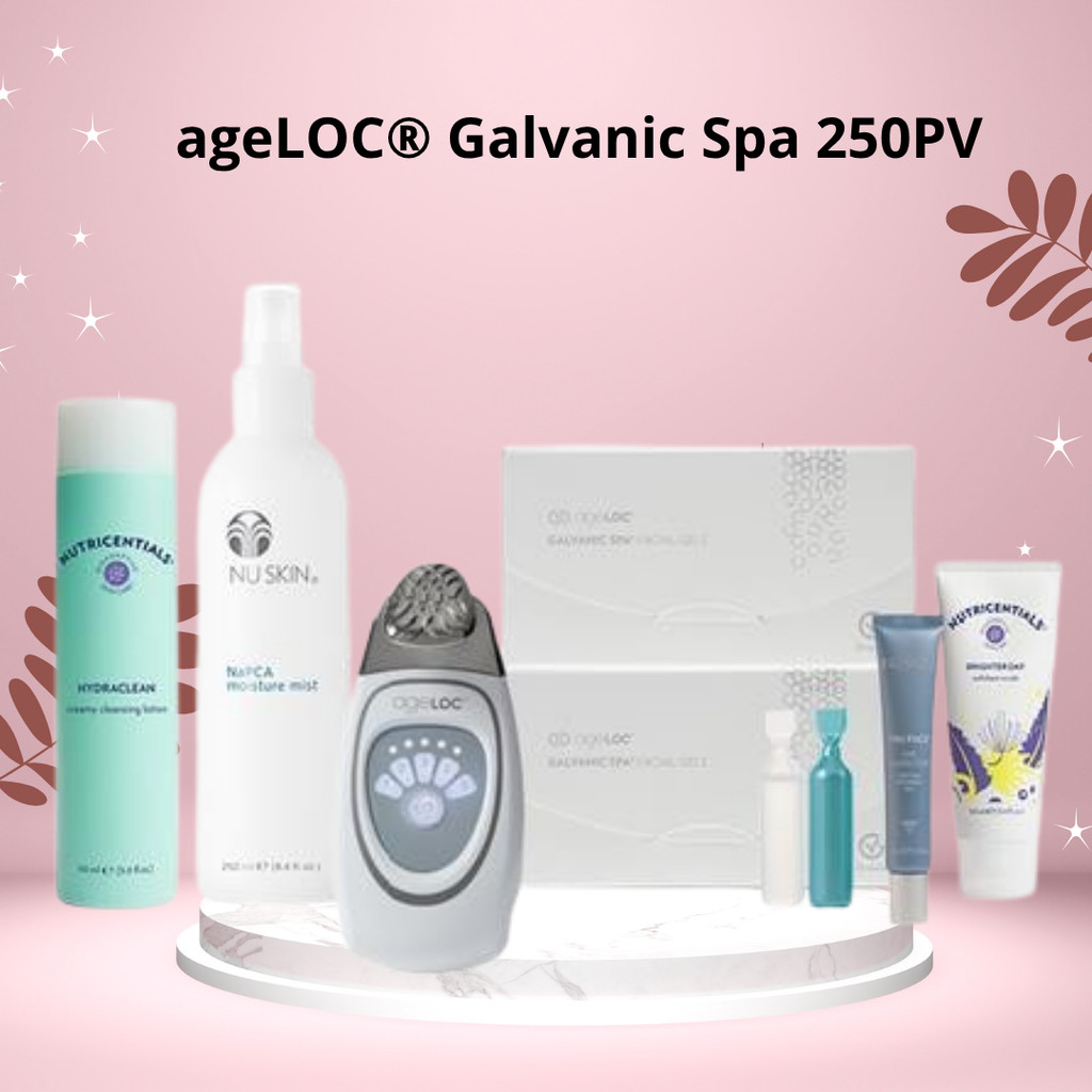 Mooie Nu Skin ageLOC Galvanic Spa Face 250PSV – Alat Perawatan Wajah