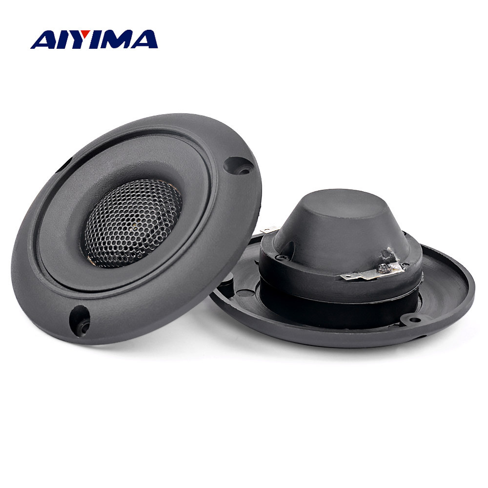 AIYIMA 2Pcs 2.5 Inch Piezo Tweeter 8ohm 25W Ceramics Treble Speaker Piezoelectric Auo Speaker Buzzer