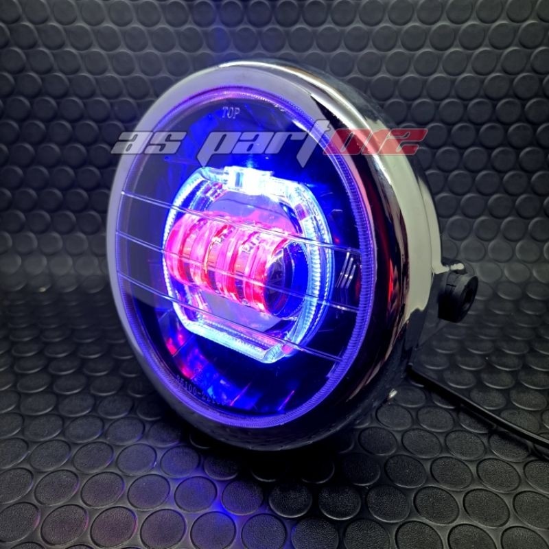 LAMPU DEPAN NINJA SS SEMI BILED PNP TIGER DLL