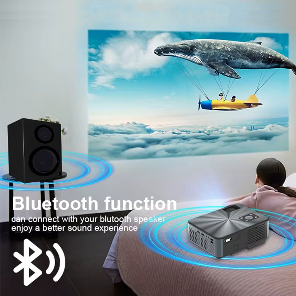 PROJECTOR CHEERLUX C9 Android WiFi 3200 Lumens Cheerlux C9 Android 1080P