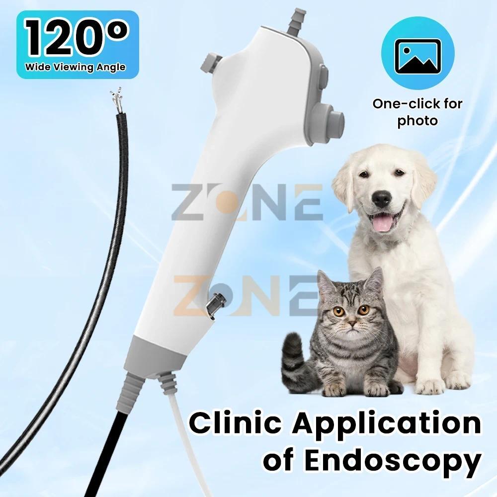Kamera Endoskopi Multifungsi Endoskop THT Veteriner Untuk Hewan Endoscope Camera Multi-function Flex