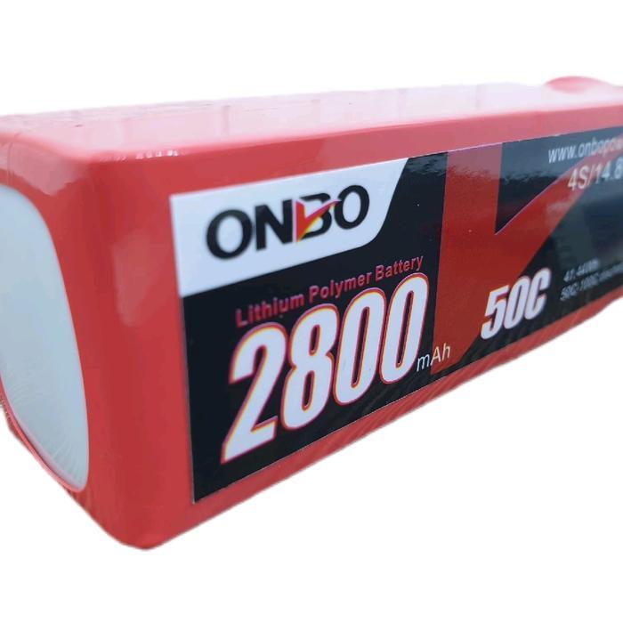 Lipo 4s 14.8v 2800mah 50-100c Onbo Power Baru - Toy, Control, Remote SpartAuto
