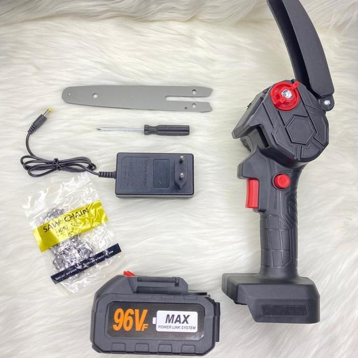 FIXCORNER Gergaji Listrik Mini Diameter 6 Inci dan 4 Inci Gergaji Portable Tanpa Kabel Gergaji Listr