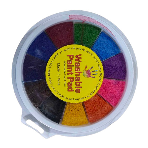 Buku Mainan Edukasi Anak Finger Hand Painting Book Montessori