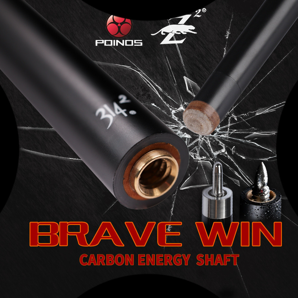 SALE  PREOAIDR Single Shaft 3142 POINOS 10.8/11.75/13mm Tip Carbon Maple Billiard Pool Cue Stick Sha