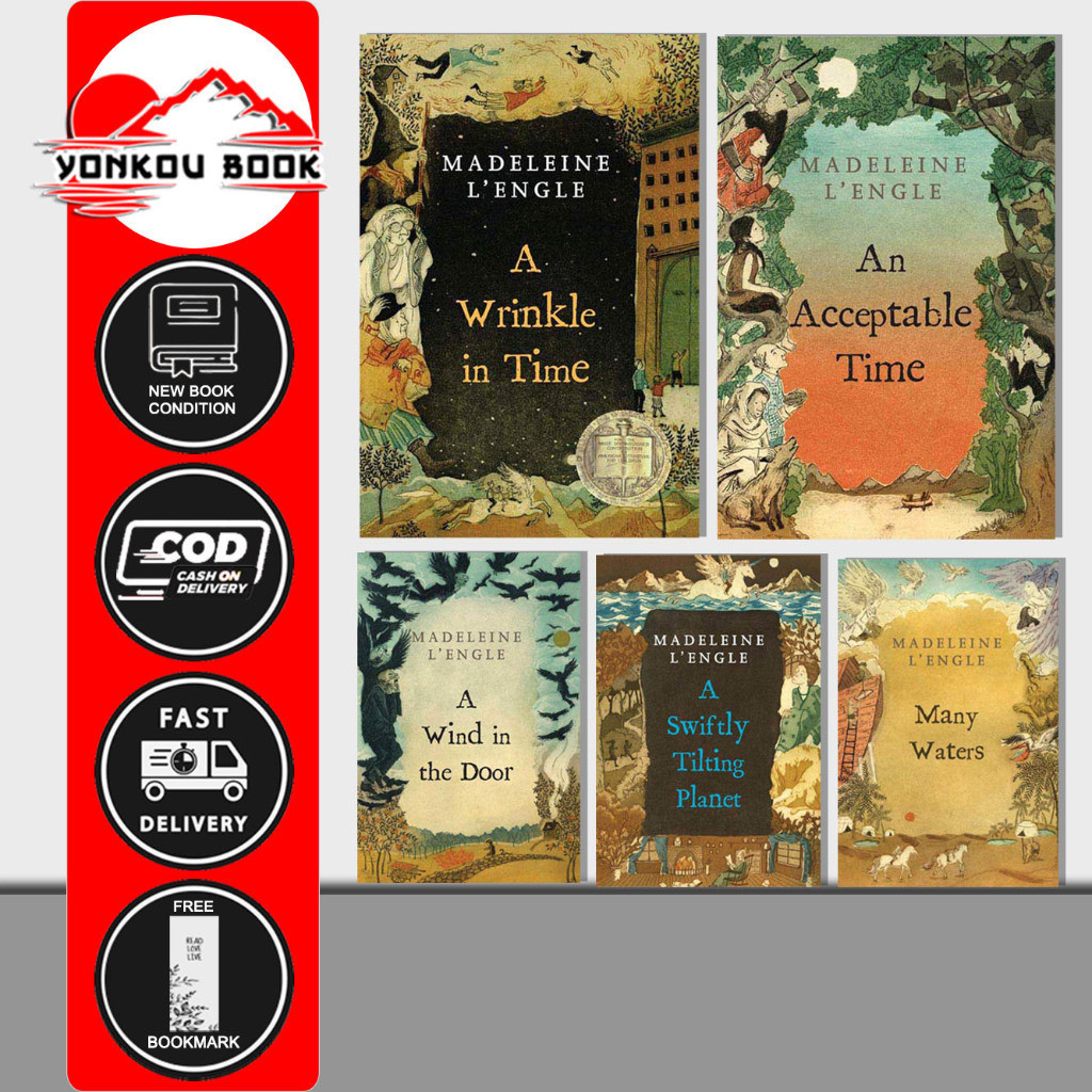A Wrinkle in Time Quintet 5 book series ( A Wrinkle in Time - A Wind in the Door - A Swiftly Tilting