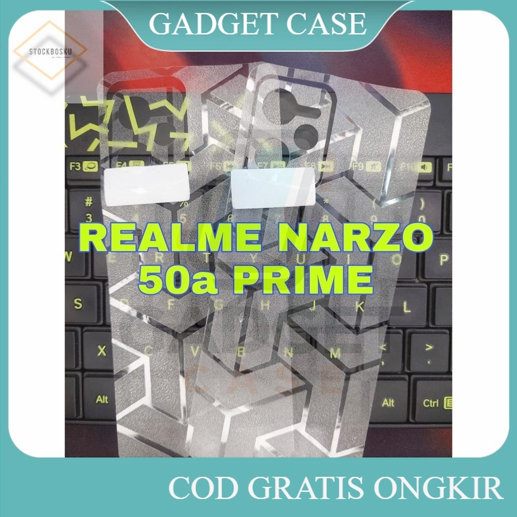 GADGET Skin Carbon Realme Narzo 50a Prime Back Skin Optimus Transformers Garskin Handphone