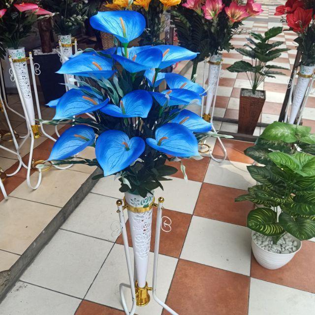 Rangkaian Bunga Anthurium/Calla Lily/Calla Lilly Artificial 18 Kuntum/Bunga Artificial Anthurium/Aro