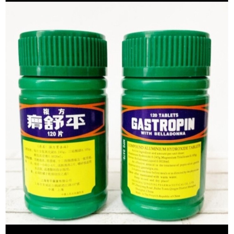 Gastropin 120 tablet obat lambung,sakit maag,asam lambungSUPLEMEN RADJA
