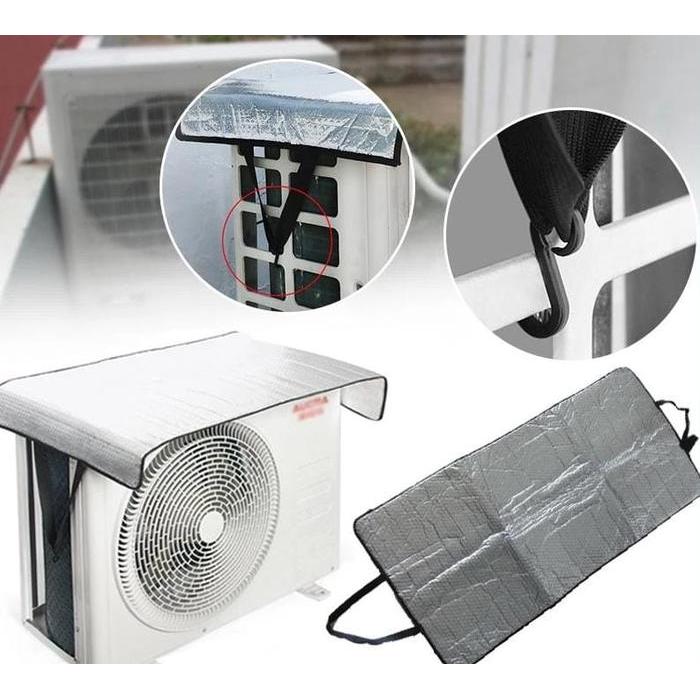 [Toko Murah Seribu] Cover Pelindung AC Outdoor Anti Debu / Pelindung AC Outdoor Tahan Air