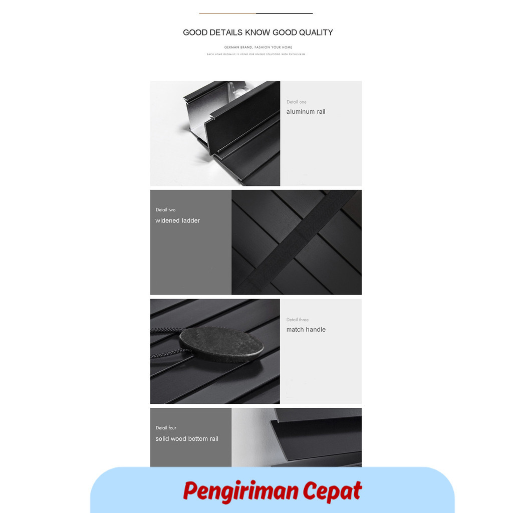 PCP Customized Black Wooden Blinds Wood Shutter Shades Blinds Roller Blinds For Bedroom Living Study