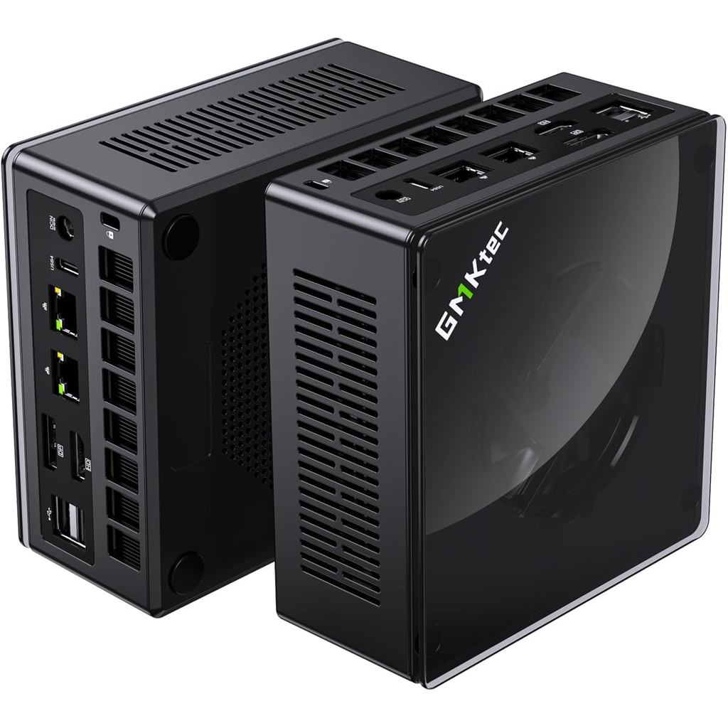 GMKtec K8 Plus Ryzen7 8845HS Mini PC Windows 11 Pro DDR5 128GB 5600MTs PCIe40 NVMe SSD Wifi 6 BT52 D