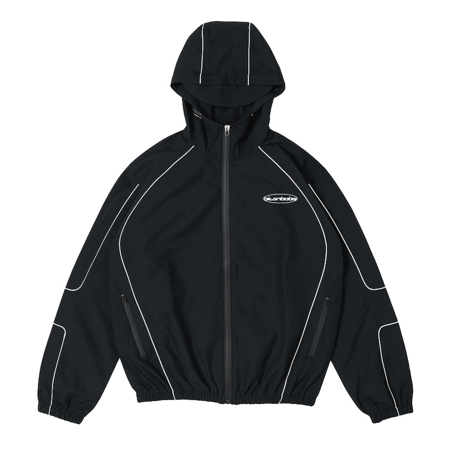 Bitsnbobs Gorpcore Jacket Reflective Davis Black - Market Adventure ID