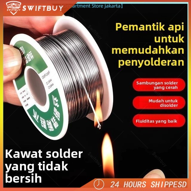 Kawat solder baru kawat timah solder universal kawat solder listrik nikel tembaga tanpa bersih kawat