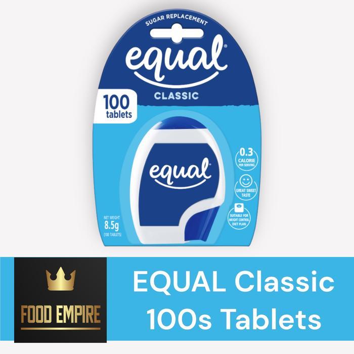 EQUAL Classic Tablet Sweetener | Pemanis Nol Kalori | Pengganti Gula