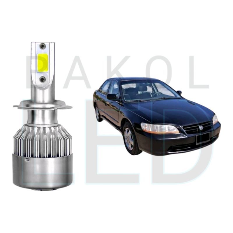 2pcs Lampu Utama Dekat LED HB4 COB Mobil Honda Accord S84 BL