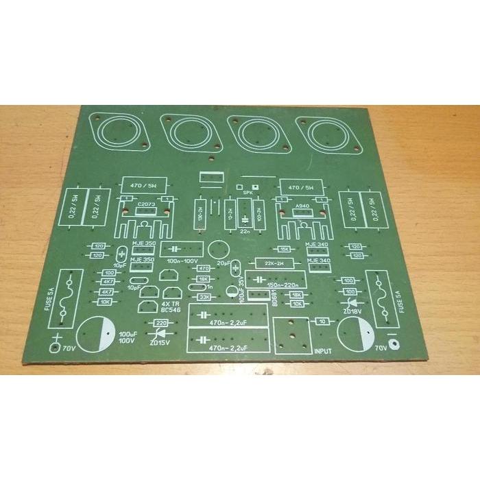 PCB Power Ampli BLAZER Mono Final Jengkol Series bahan Pertinax NEW....