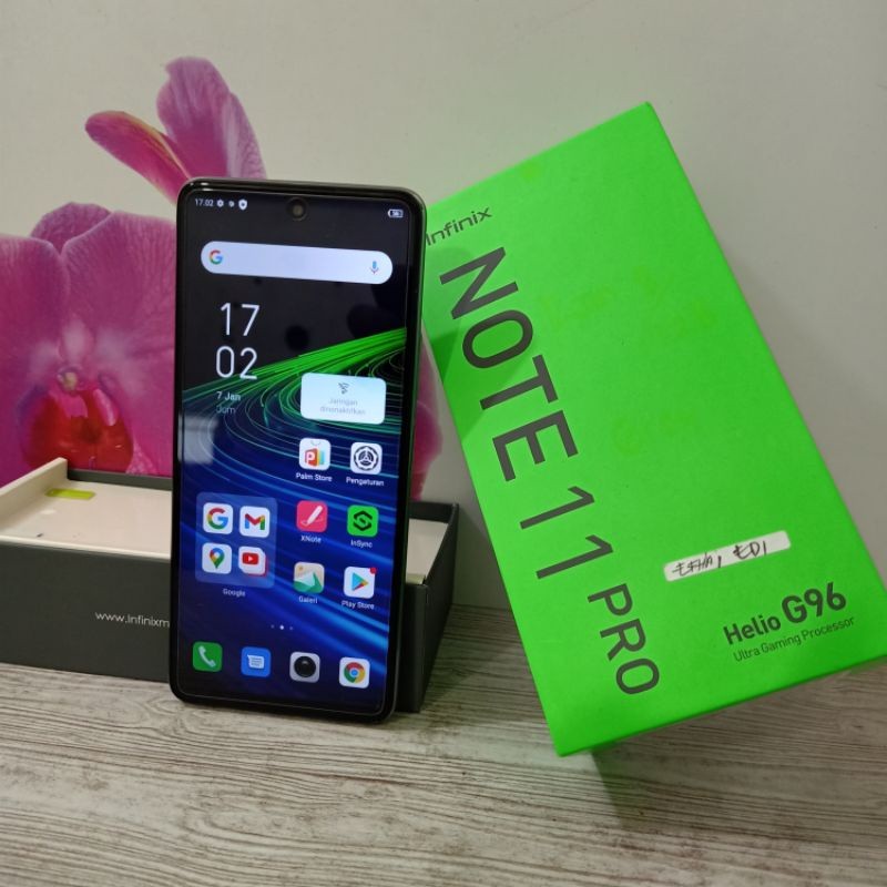 Infinix Note 11 Pro Ram 8 Rom 128GB Second Resmi