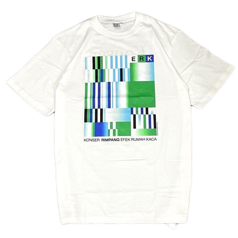 COD Efek Rumah Kaca - Konser Rimpang 2023 Tshirt - White | Original Merchandise/ OKE T-Shirt Kaos Ny