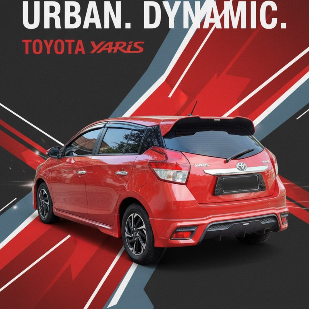 BODYKIT TOYOTA YARIS 2014 2015 2016 2017 TRD