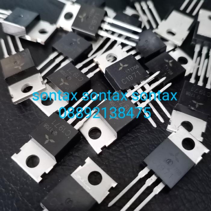 2sc1971 c1971 1971 final fm 5 w watt ori original mitsubishi vhf ht ...Eletronik