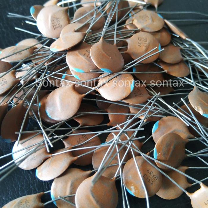 330pf 330 pf npo capacitor kapasitor murata biru ...Eletronik