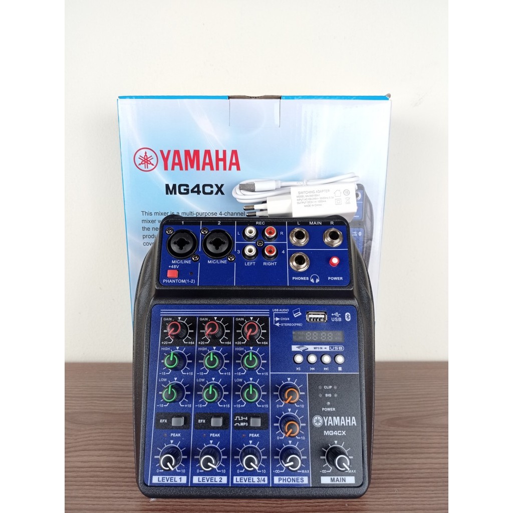 MIXER YAMAHA MG 4CX / MG4CX/ MG 4 CX / MG4 CX GRADE A 4 CHANNEL