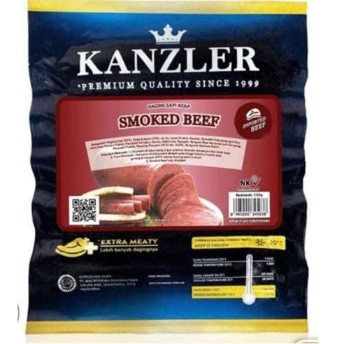kanzler smoke beef 250 gr