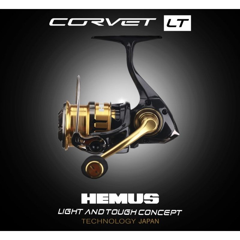 Reel Hemus Corvet LT 1000-4000 Ultra-Light Carbon