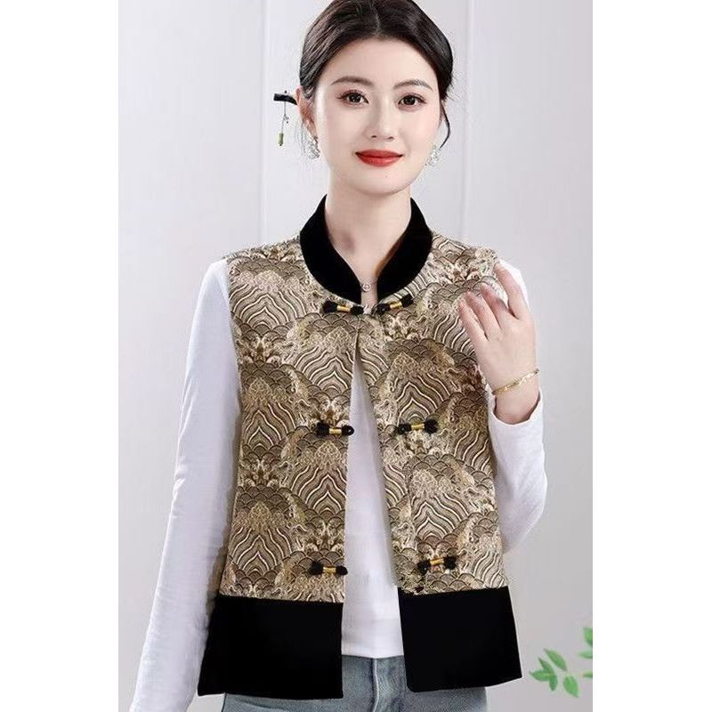 Atasan jaket Cina baru rompi baru