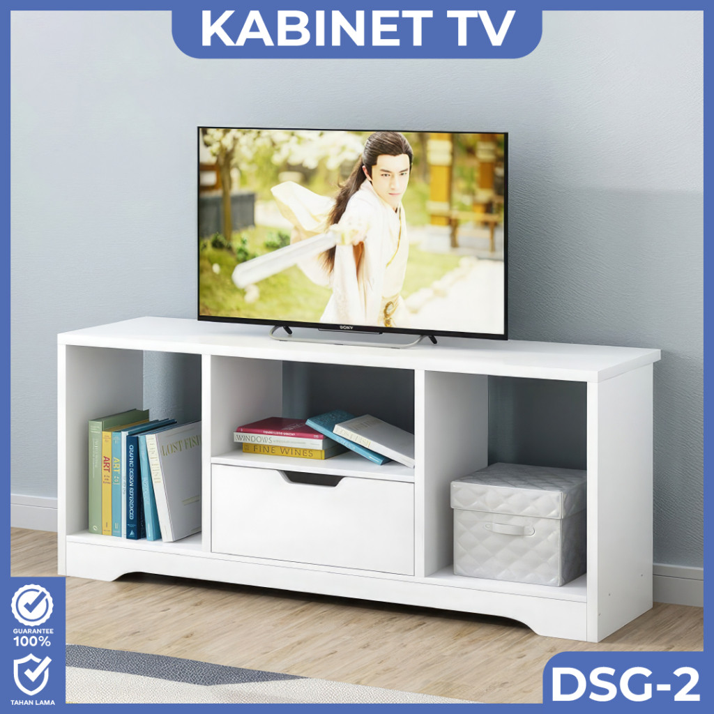 Meja TV Dengan Laci Rak Serbaguna Rak Minimalis Meja TV Kayu Rak TV Minimalis Meja Laci Multifungsi