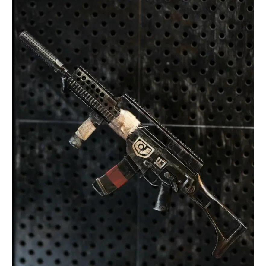 1/6 Scale Soler Submaine Gun G36KSK Model for 12'' Waste Soil Style