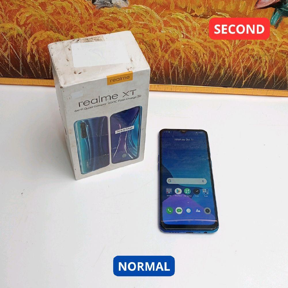 REALME XT 8/128 GB HP SECOND ORIGINAL SINAR MUTIARA CELL