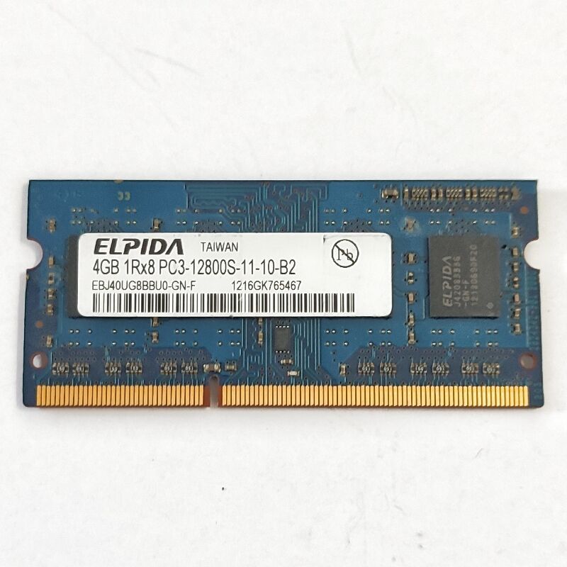 ELPIDA RAMs  DDR3 4GB 1600MHz Laptop memory ddr3 4GB 1Rx8 PC312800S 15V SOMM 204PIN