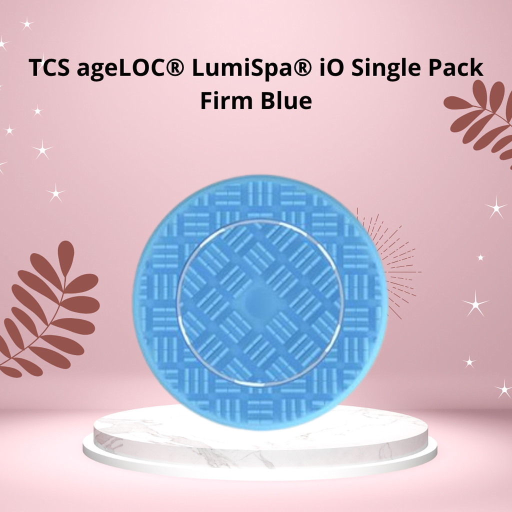 Mooie Nu Skin TCS ageLOC LumiSpa iO Head Single Pack Firm Blue - Replacement Kepala