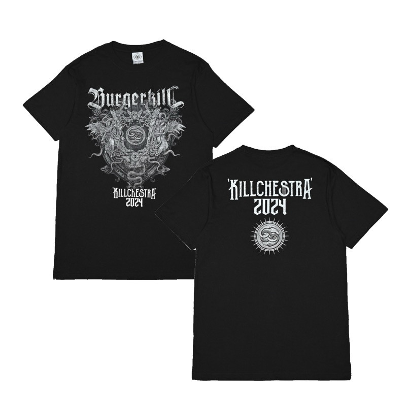 (COD) Kaos Tshirt BURGERKILL Killchestra 2024 ORIGINAL Merch