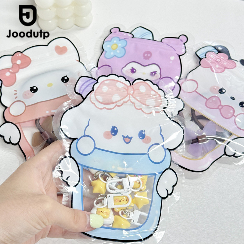 JOODUTP Tas Kemasan Aksesori Permen Snack Self Sealing Bag Snowflake Crisp Tas Berbentuk Khusus