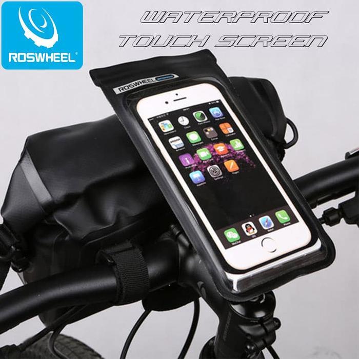 Tas Holder HP Waterproof Handlebar Sepeda - Roswheel
