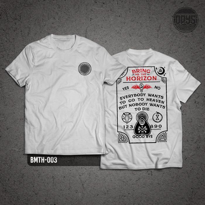 (COD) KAOS BMTH-003 | OUIJA | BAND | MUSIC | TSHIRT | BOOTLEG - S