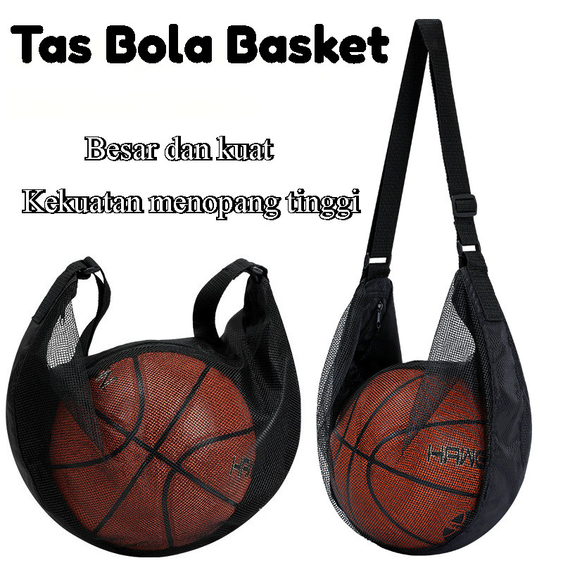 Tas Bola Selempang / Tas Bola Bahu / Tas Serut Bola / Tas Bola Basket / Tas Bola Jaring / Tas Bola V