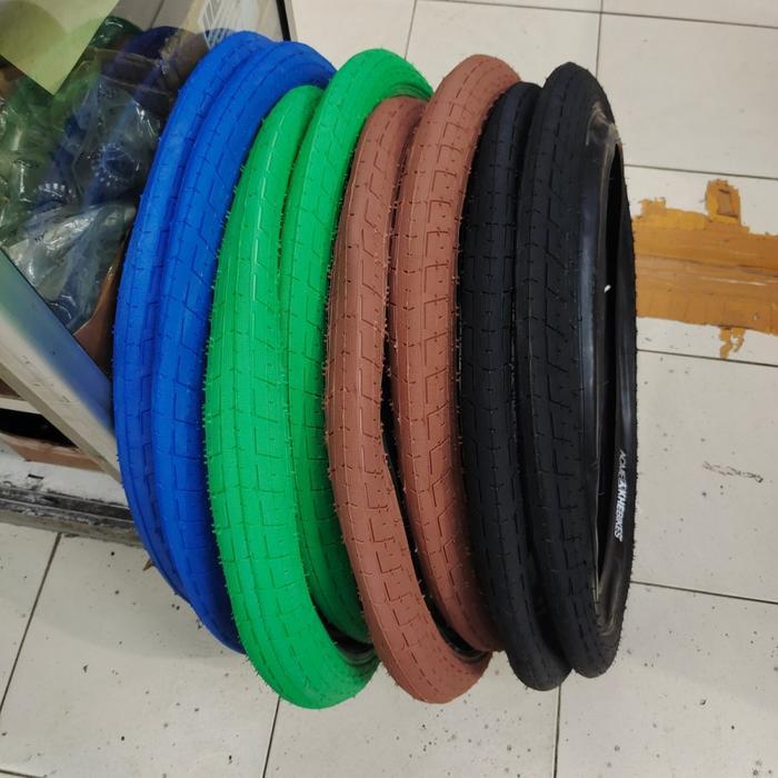 BAN LUAR SEPEDA BMX KHE BIKES 20X240 - Biru