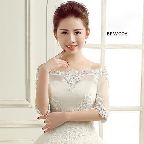 Bolero Pengantin Wanita Bridal  Bolero Lace  Bolero Wedding BPW006