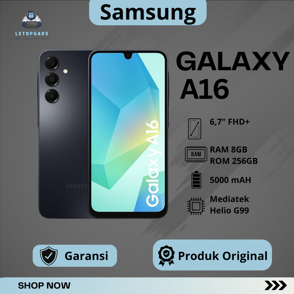 Samsung Galaxy A16 LTE 8/256GB AMOLED 6.7"