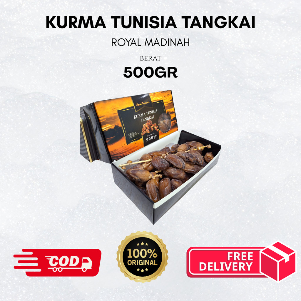 Kurma Tunisia Tangkai Royal Madinah