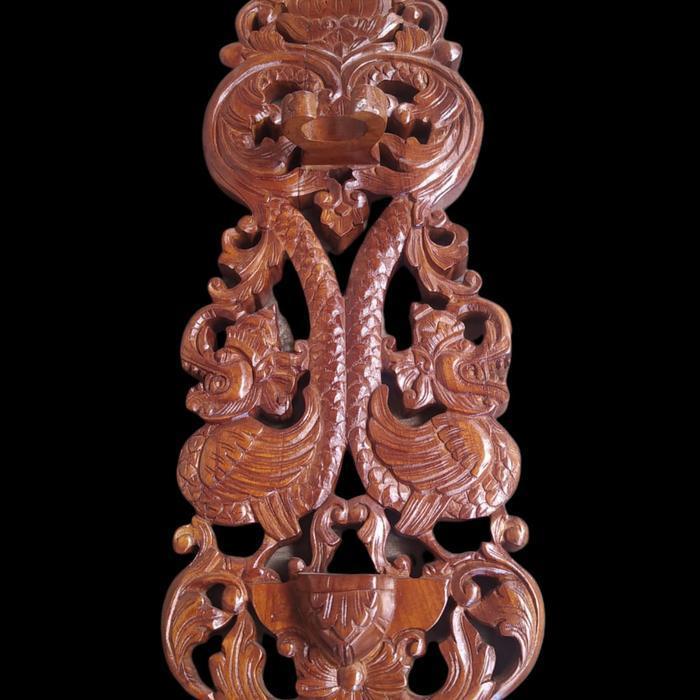 Blawong Tempat Keris Isi 1 Ukir Naga Liman Alusan MS2