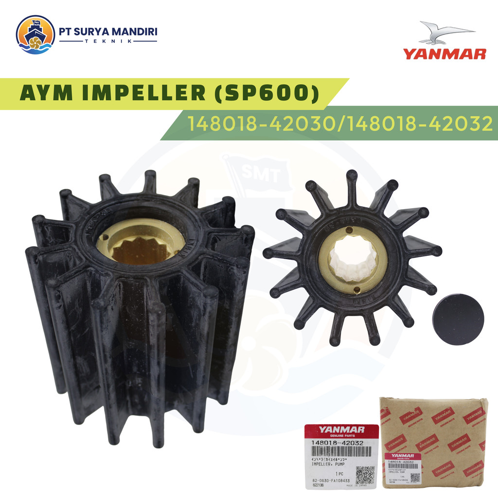 AYM IMPELLER (SP600) 148018-42030 / 148018-42032 YANMAR ASLI GENUINE