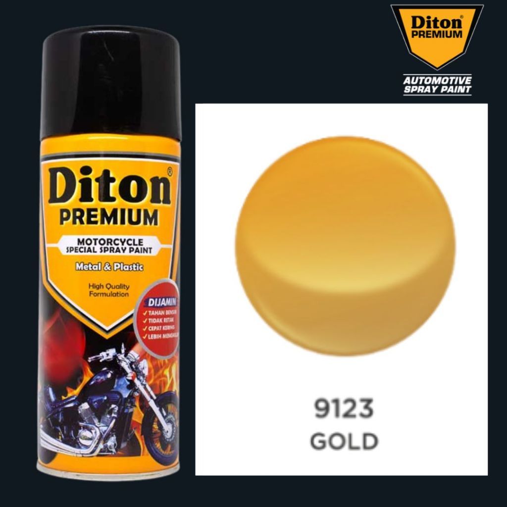 DITON CAT DITON PREMIUM 400CC CAT SEMPROT 9123 GOLD - GADGET100